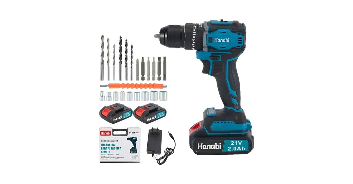 Qual Melhor Parafusadeira de Impacto Com Motor Brushless? As 10 Melhores