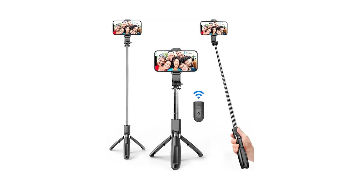 Qual Melhor Pau de Selfie? Com Tripé e Bluetooth