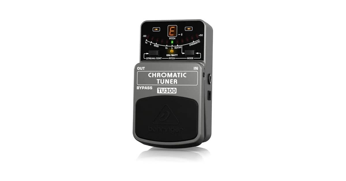 Qual Melhor Pedal de Afinador Para Guitarra: Precisão e Display