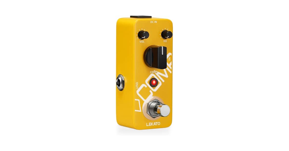 Qual Melhor Pedal de Compressor Óptico: 8 Analisados