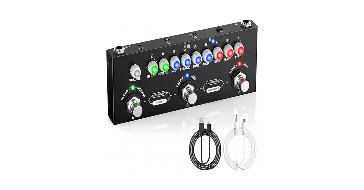 Qual Melhor Pedal de Guitarra: Do Overdrive ao MultiFX