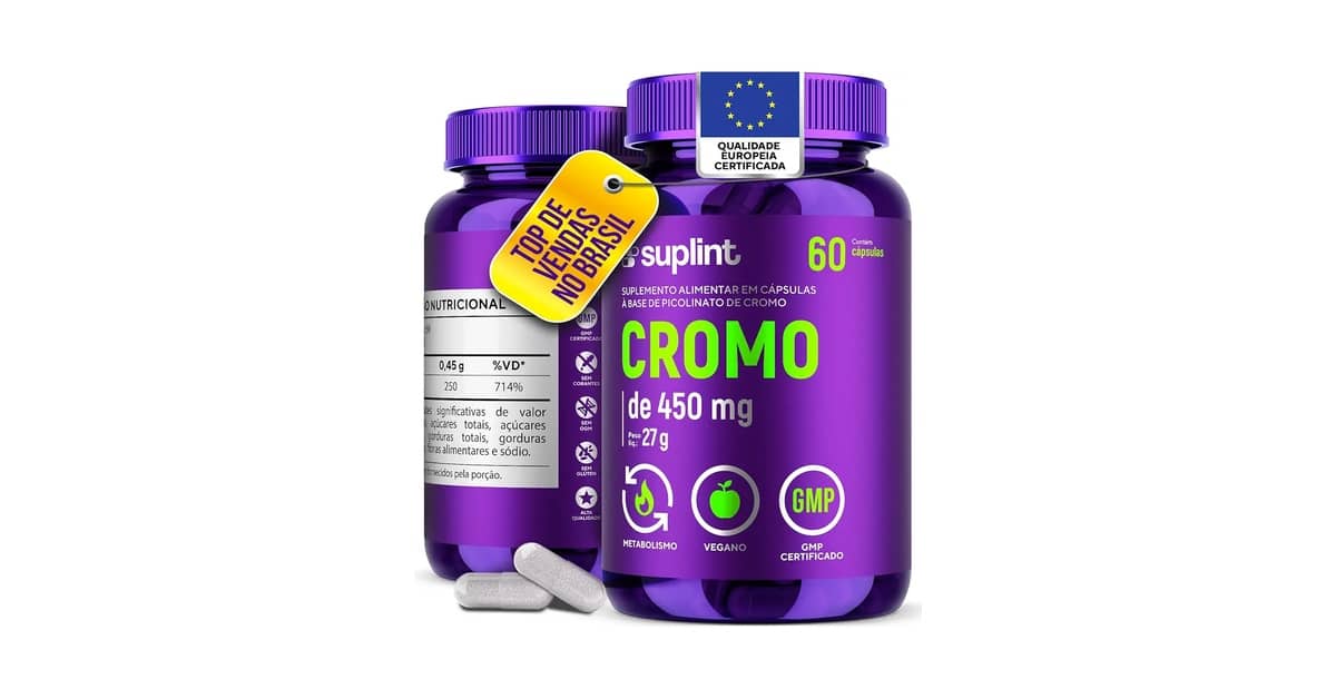 Qual Melhor Picolinato de Cromo Para Metabolismo?