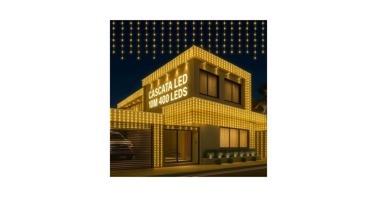 Qual Melhor Pisca Pisca Cascata 20 Metros? Guia