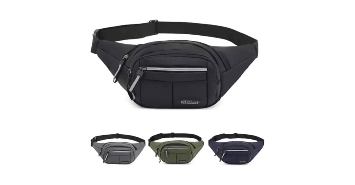 Qual Melhor Pochete Masculina? Do Couro ao Esportivo