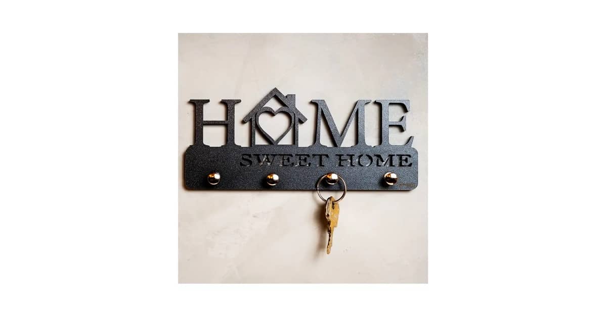 Qual Melhor Porta Chaves de Parede com Design Criativo? Guia Com 10 Modelos
