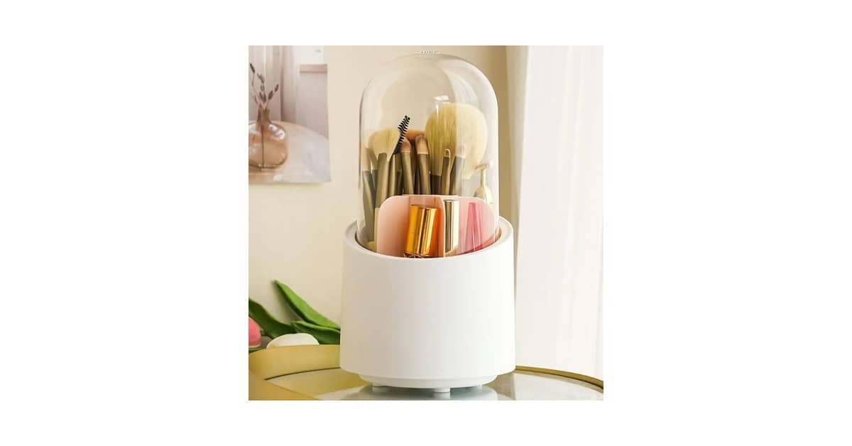 Qual Melhor Porta Pincéis de Maquiagem Com Divisórias? 10 Modelos