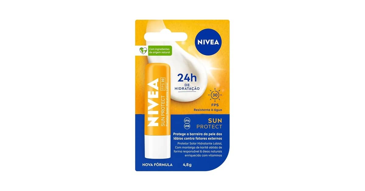 Qual Melhor Protetor Labial com Filtro Solar? Top 10