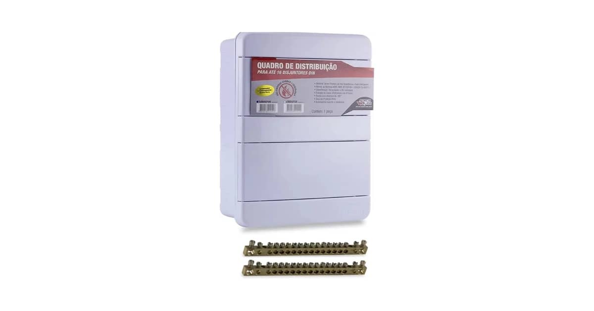 Qual Melhor Quadro de Distribuicao? De 4 a 24 Módulos