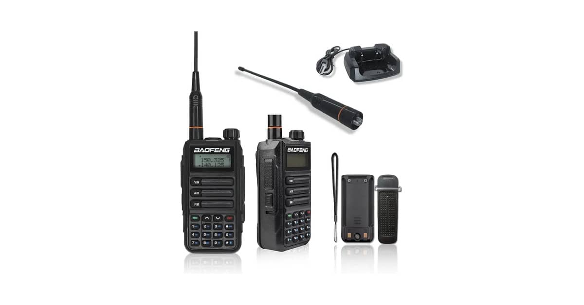 Qual Melhor Rádio Comunicador (Walkie Talkie) de Longo Alcance? Análise dos 9 Melhores