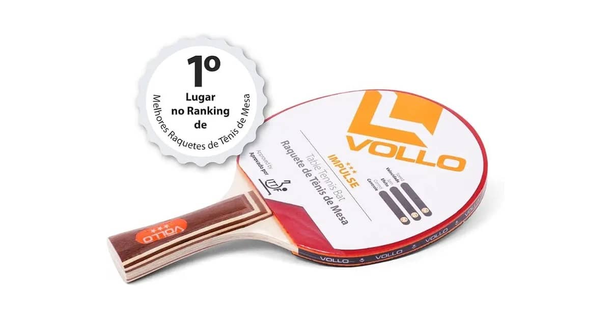Qual Melhor Raquete de Ping Pong Profissional? Top 7