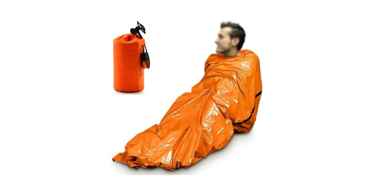Qual Melhor Saco de Dormir de Emergência Para Kits?