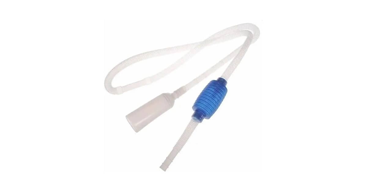 Qual Melhor Sifão Para Limpeza de Fundo de Aquário? Para Água Limpa