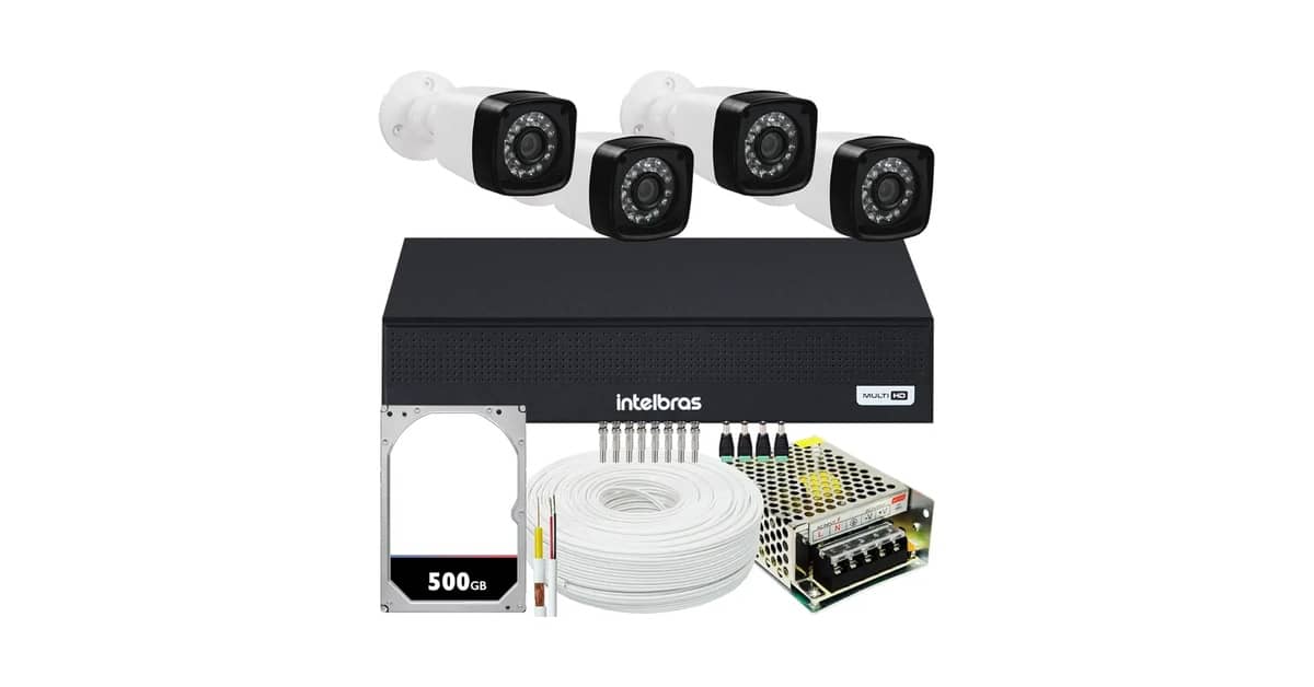 Qual Melhor Sistema de Cftv com 4 Câmeras? Guia
