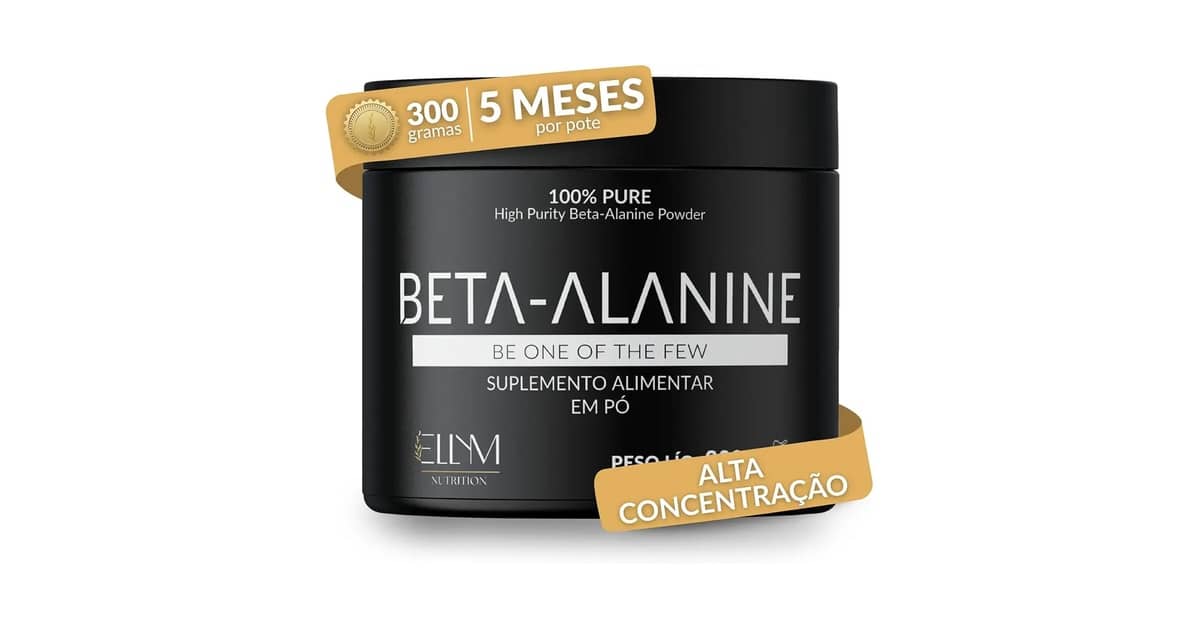 Qual Melhor Suplemento de Beta Alanina Para Performance?