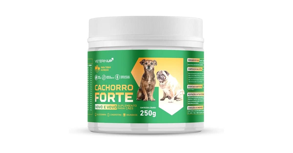 Qual Melhor Suplemento Para Articulações de Cachorro Idoso? Análise de 10