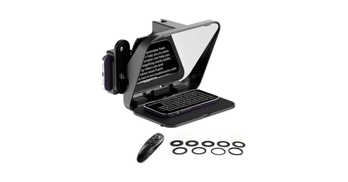 Qual Melhor Teleprompter para Youtubers? Vídeos PRO