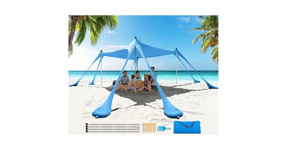 Qual Melhor Tenda de Praia para Família? Guia UV