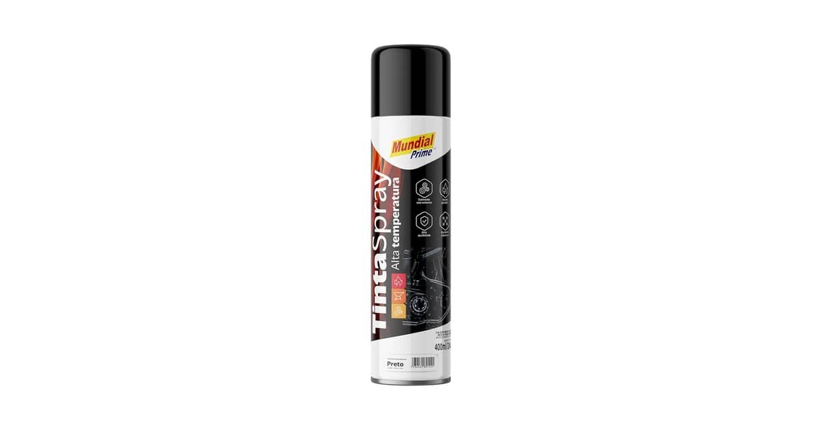 Qual Melhor Tinta Spray de Alta Temperatura Para Durar Mais