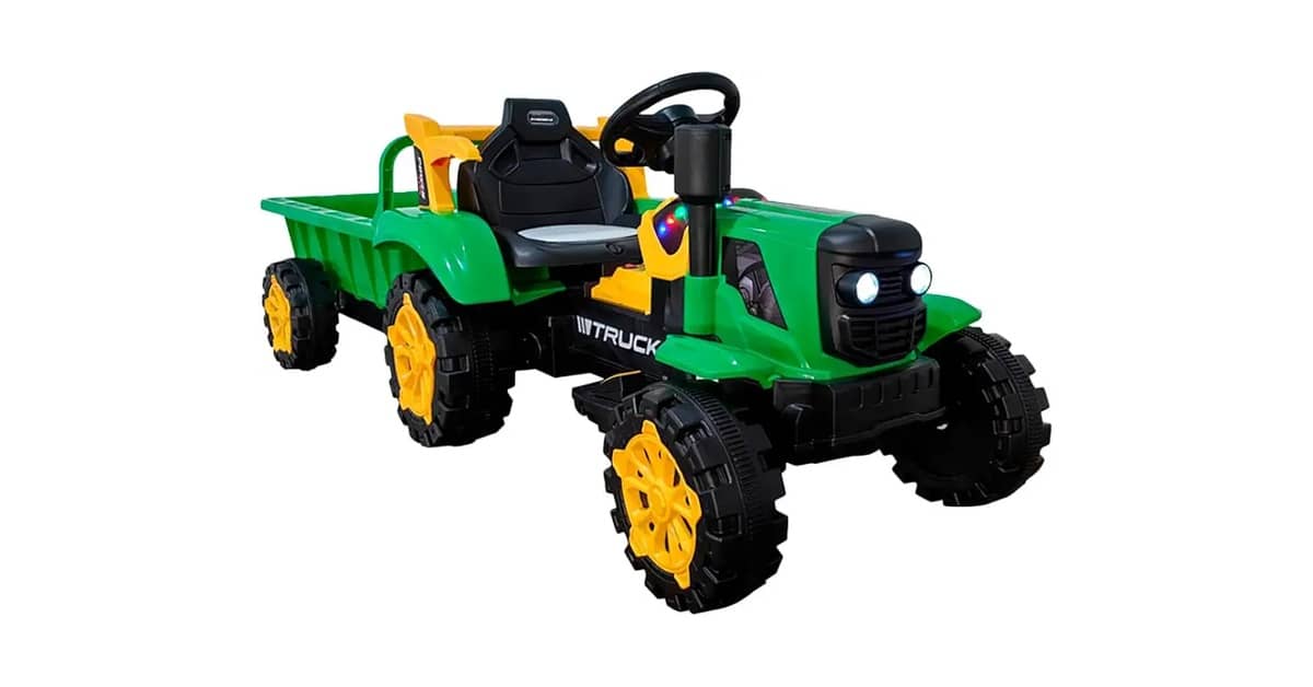 Qual Melhor Trator Eletrico Infantil: 6V ou 12V?