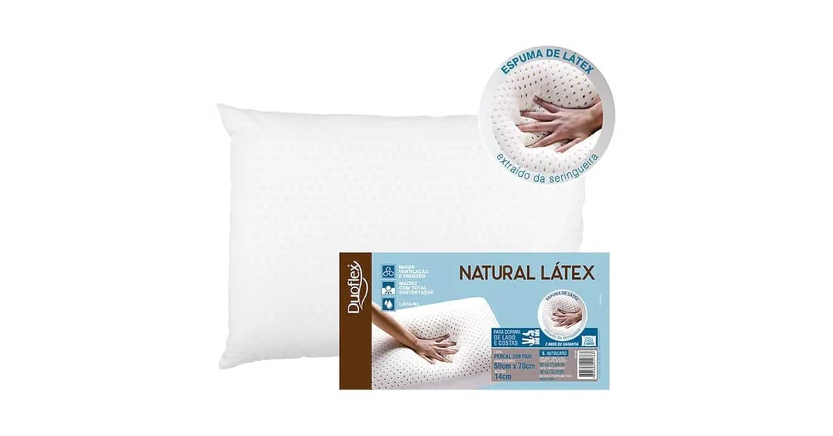 Qual Melhor Travesseiro com Enchimento de Látex?