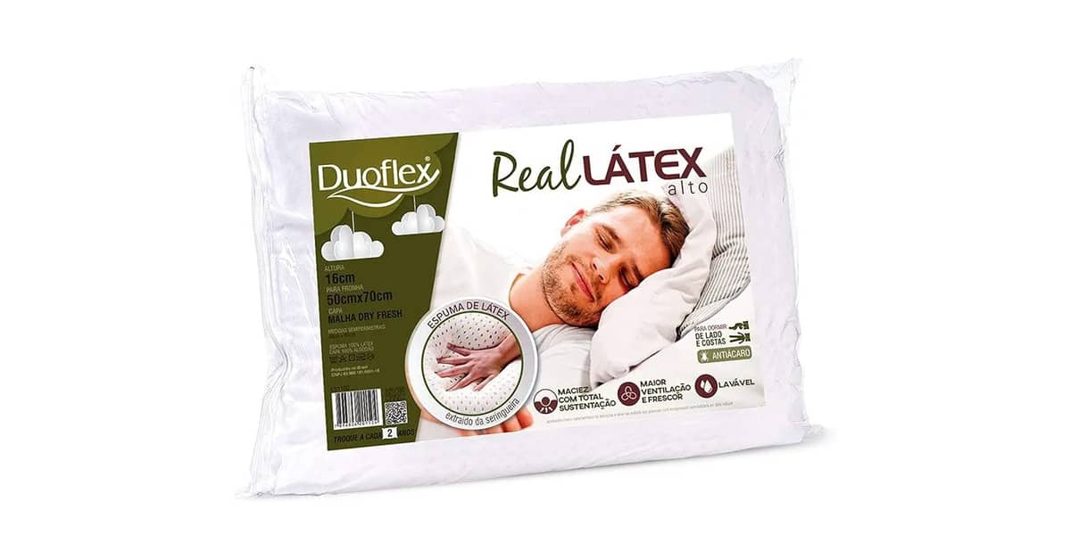 Qual Melhor Travesseiro de Látex Natural: Top 10