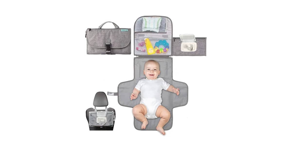 Qual Melhor Trocador de Fraldas Portátil Para Bolsa Com Bolsos?
