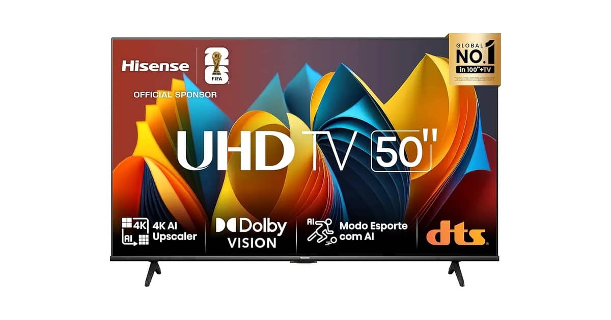 Qual Melhor TV 50 Polegadas Para Apartamento Pequeno? Análise de 10 Modelos 4K