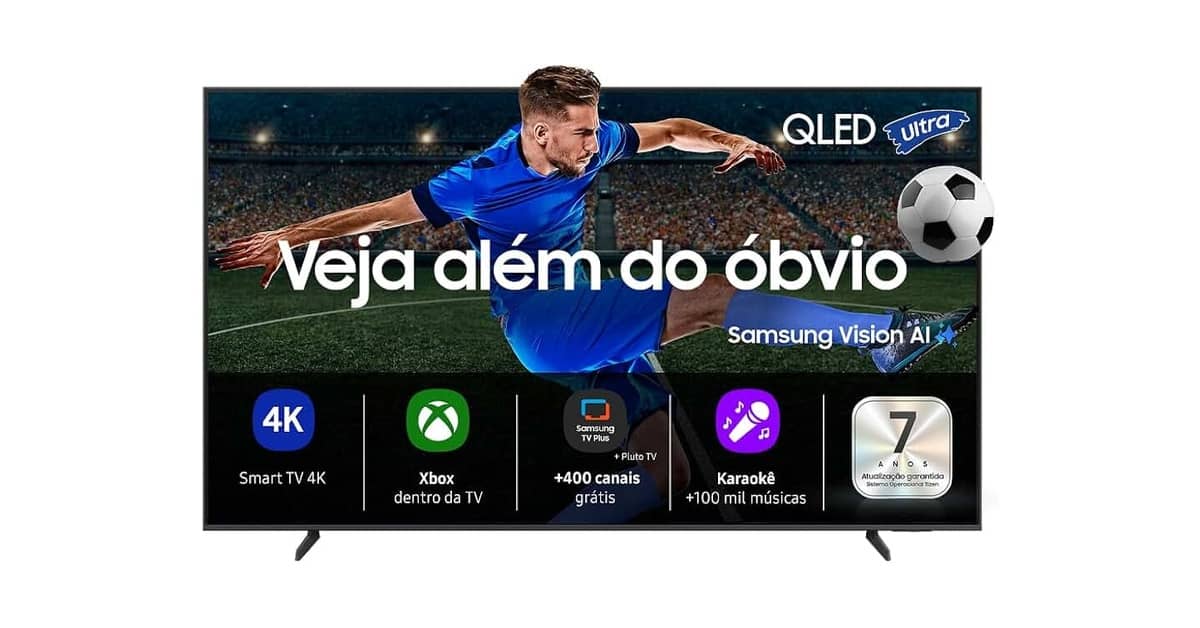 Qual Melhor TV Samsung: Guia das Telas QLED e 4K