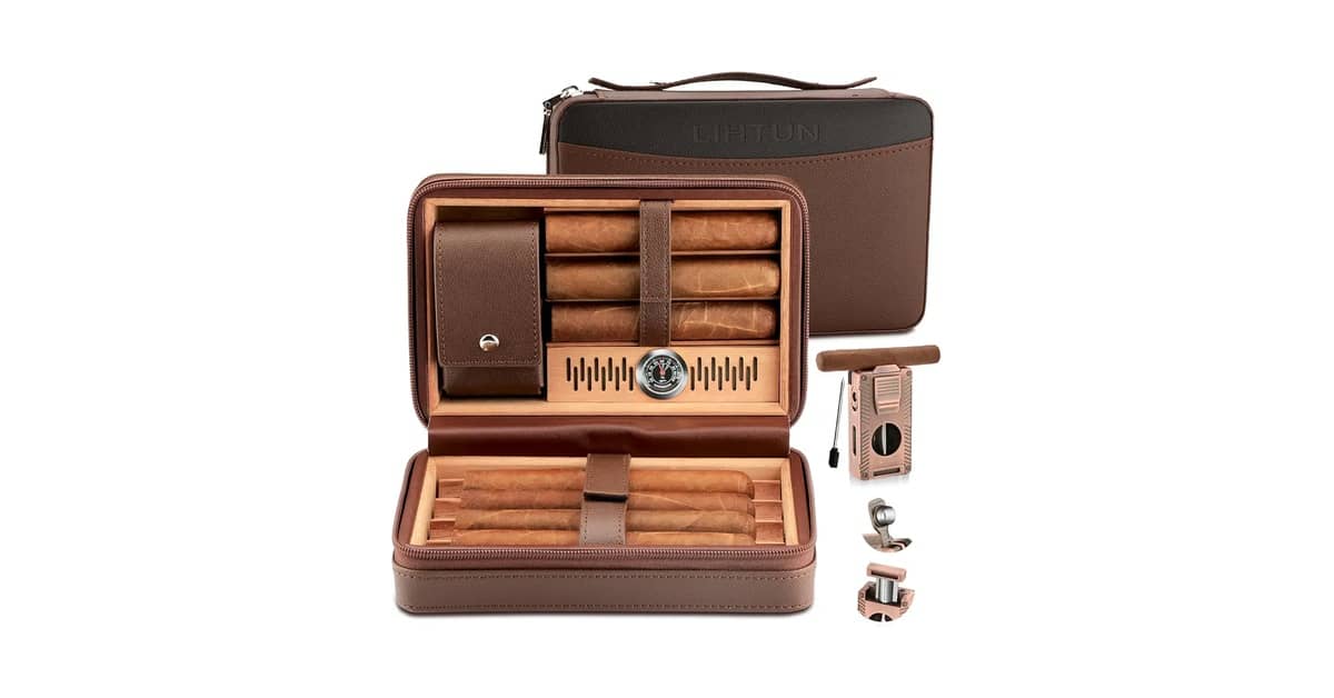 Qual Melhor Umidor de Charutos de Viagem? Análise de 10