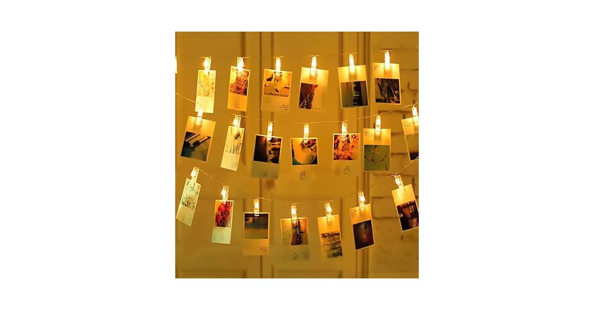 Qual Melhor Varal de Fotos Com Luz de Fada (Pisca Pisca)? Nosso Top 6