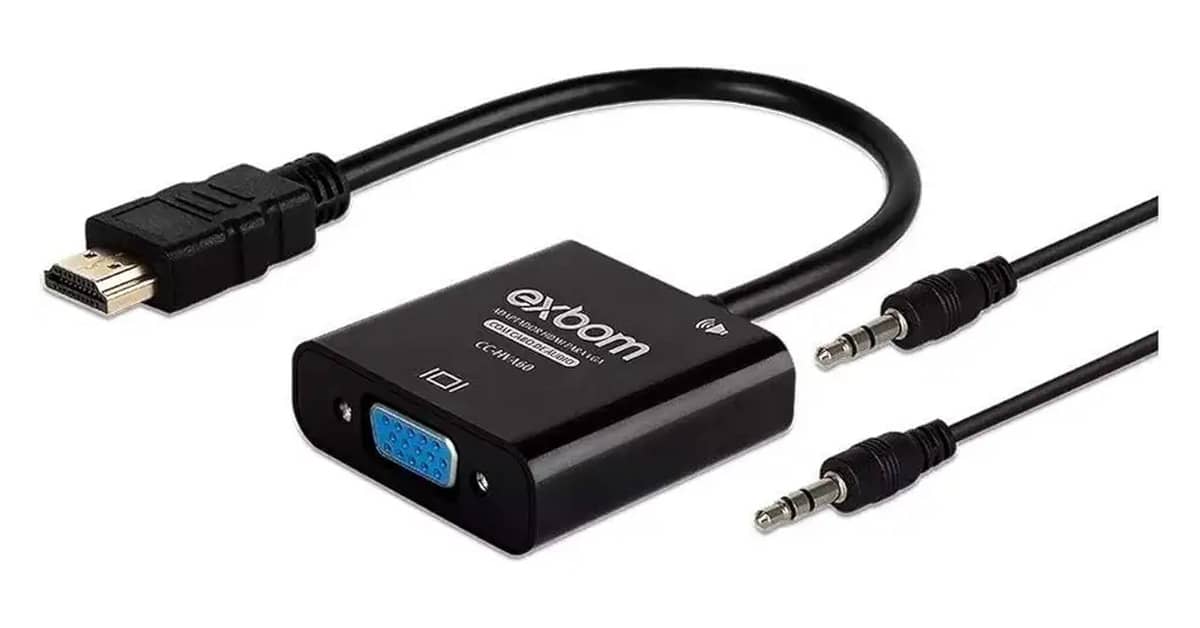 Qual o Melhor Adaptador HDMI para VGA: 10 Opções Full HD