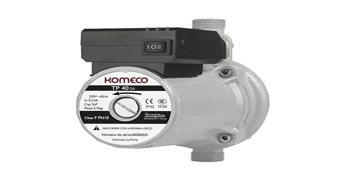 Qual o Melhor Pressurizador para Caixa D'Água Komeco? Guia Completo
