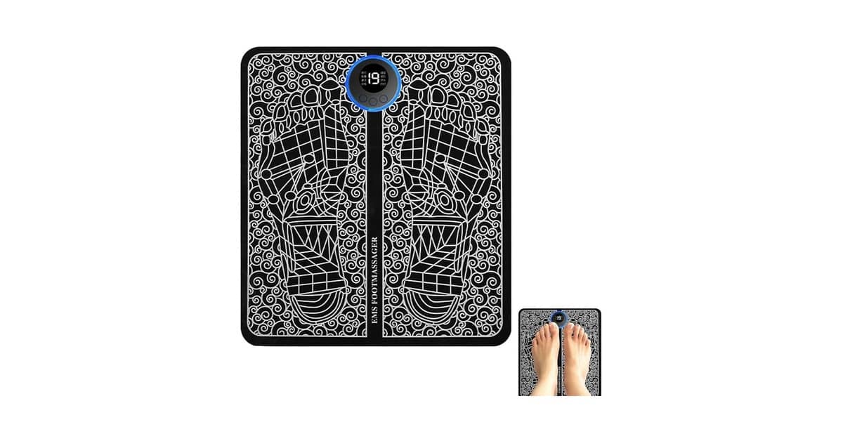 Qual o Melhor Tapete Massageador Elétrico para os Pés: Guia Completo