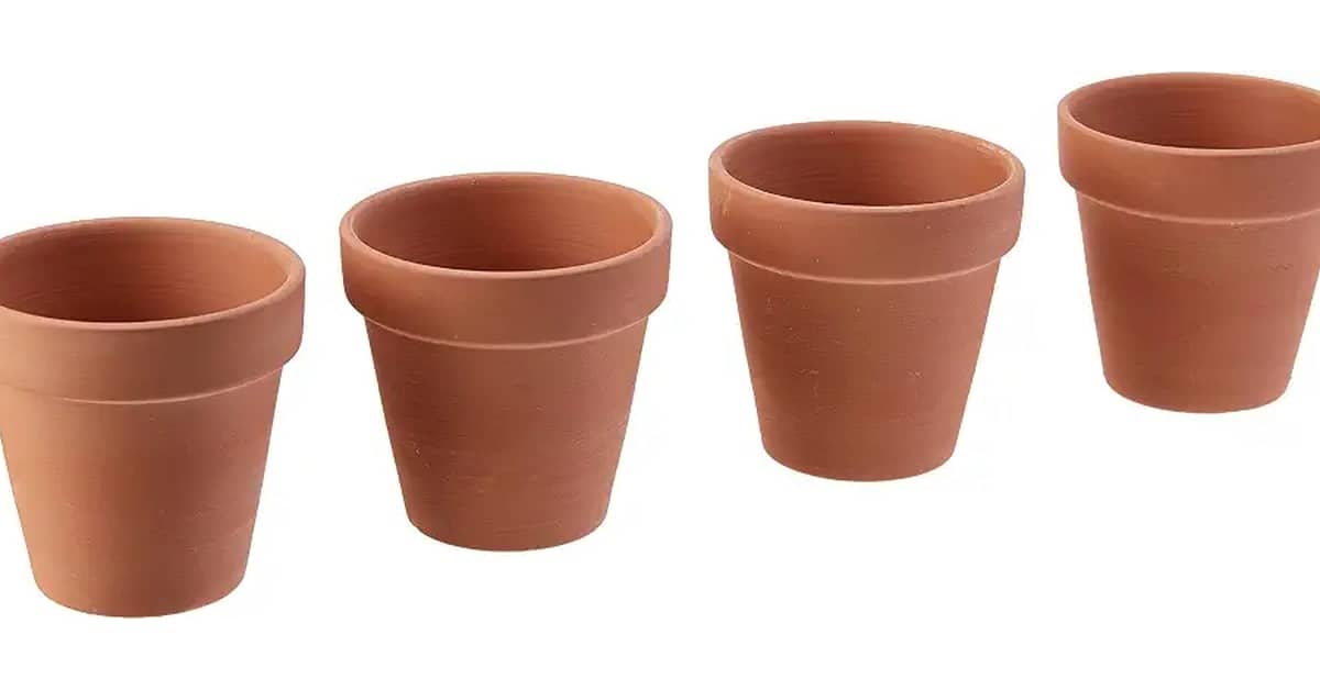 Vasos de Barro: 10 Modelos com Drenagem Superior