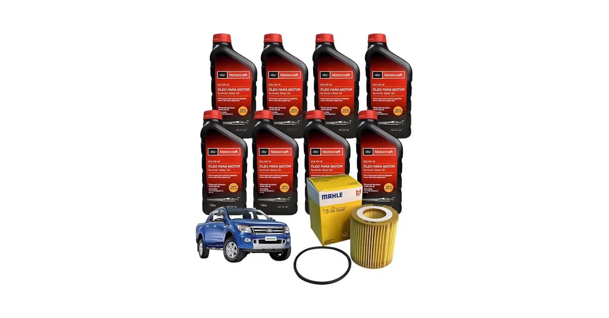 Qual Óleo Usar na Ford Ranger Diesel: Kit Original