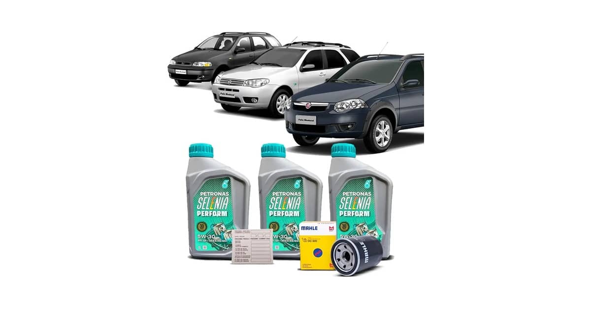 Qual Óleo Usar no Fiat Palio Weekend Adventure?
