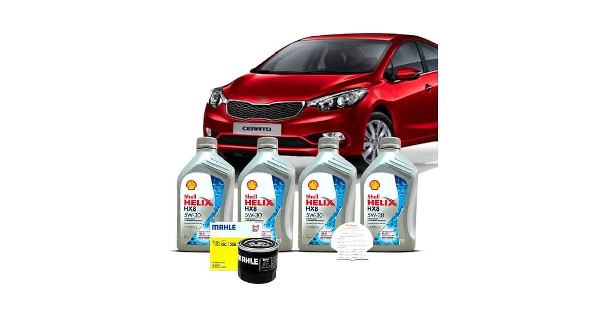 Qual Óleo Usar No Kia Cerato: Guia De Kits 5W30