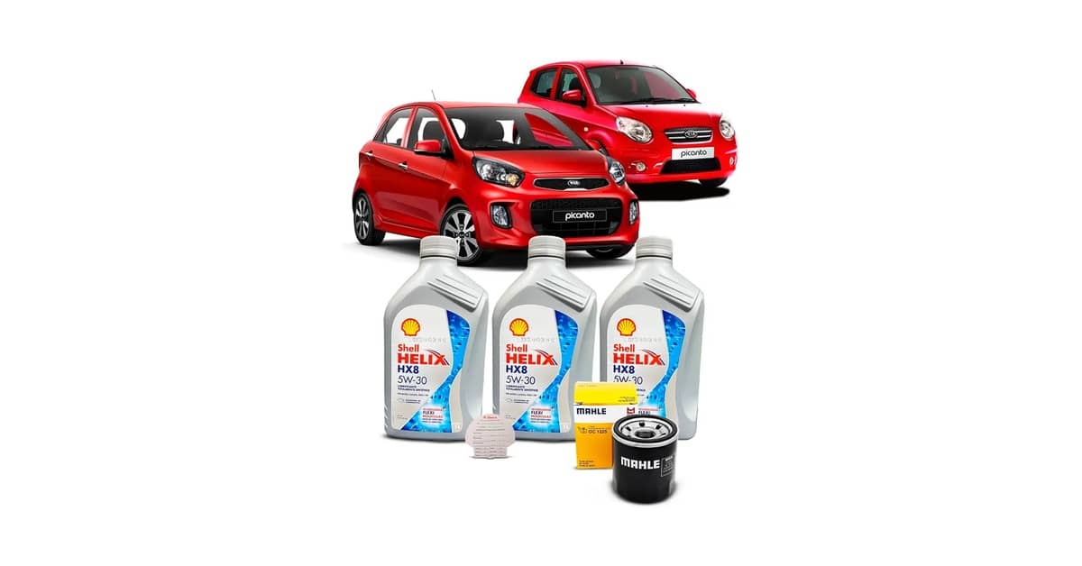 Qual Óleo Usar no Kia Picanto: Guia do Melhor Kit 5W30
