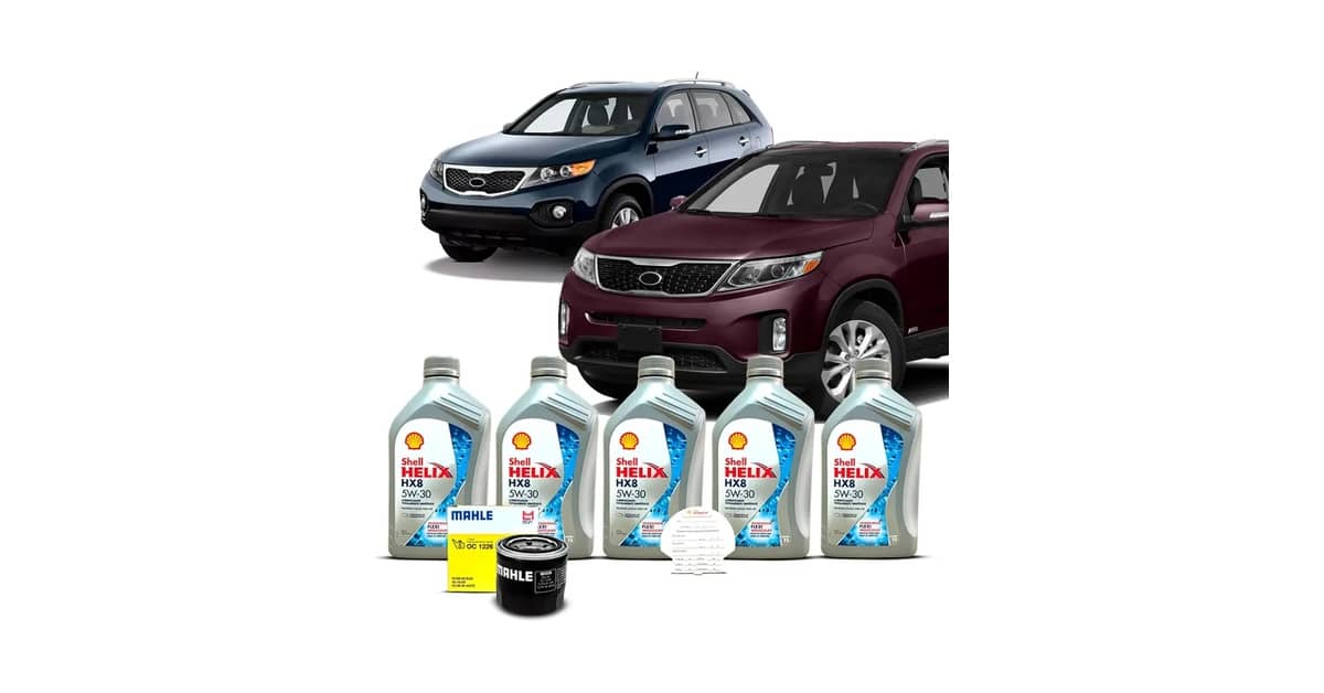Qual Óleo Usar no Kia Sorento: Guia Técnico 5W30