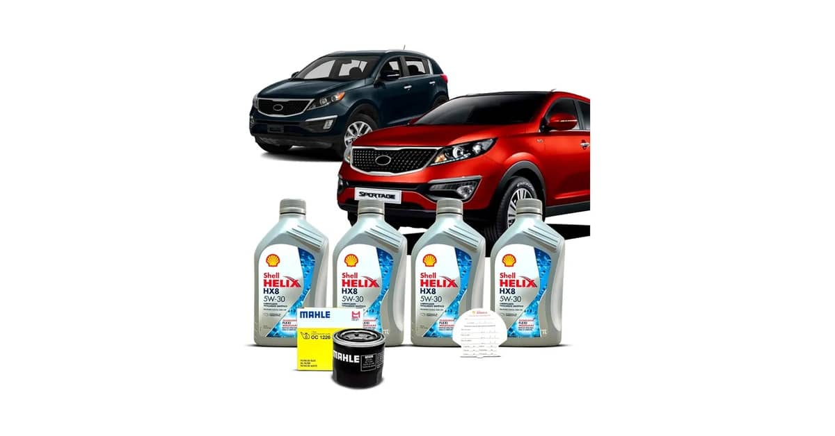 Qual Óleo Usar no Kia Sportage: 5 Kits de Ótimo Custo-Benefício