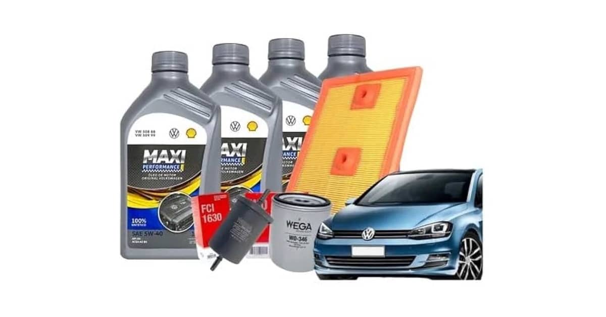 Qual Óleo Usar No VW Golf GTI: Guia De Performance