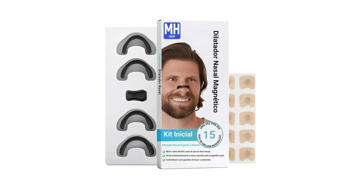 Respire Melhor (Dilatador Nasal): 10 Opções para Reduzir o Ronco
