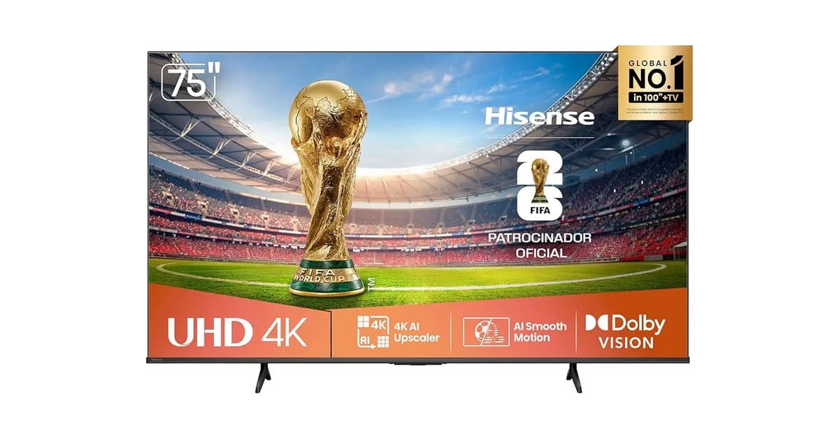 TV 75 Polegadas em Oferta: 10 Melhores 4K e QLED