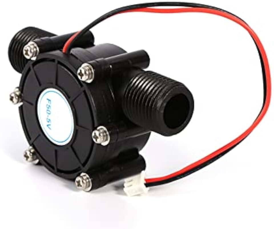 Gerador de turbina de água de 10 W, ferramenta de troca de micro gerador de micro hidro turbina CC 5V para bateria pequena, celular, luzes LED