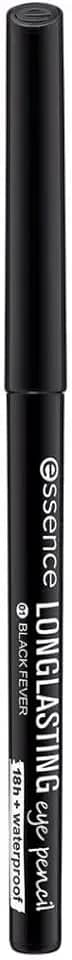 Lápis de olhos Longlasting essence 01 black fever