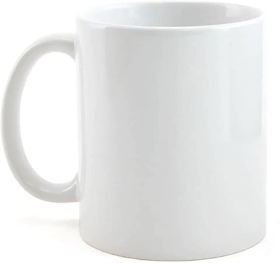 Caneca de Cerâmica Branca Resinada para Sublimação (classe Aaa)