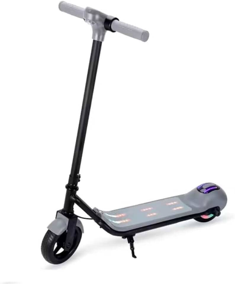 Patinete Infantil Elétrico 2 Rodas Com Luzes Led Bluetooth Integrado Kids Portátil Diversas Cores Brinovar