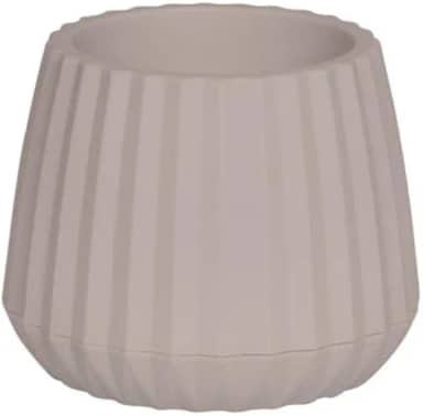 Mor - Vaso Cachepot Wave 15cm Branco Antigo