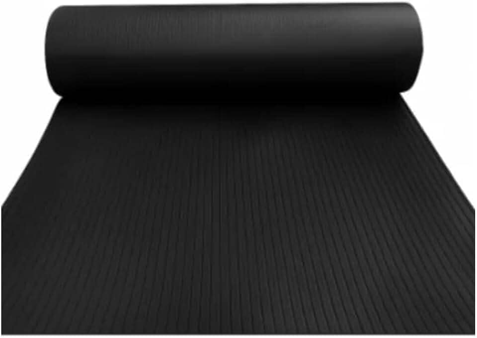 Lençol Borracha Ripado 2x1mts Antiderrapante Industrial 3mm