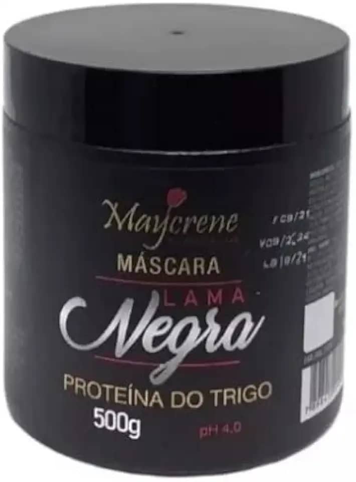 Máscara Lama Negra Matizador Ativador Tons Escuros Maycrene